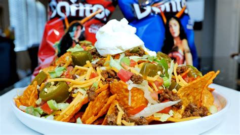 How To Make Ground Beef Loaded Doritos Nachos Supreme Yummy Dori