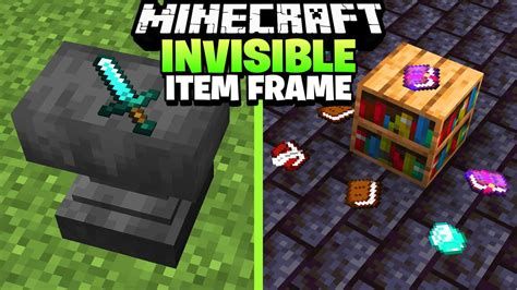 How To Make Item Frames Invisible In Minecraft 1 16 Infoupdate Org