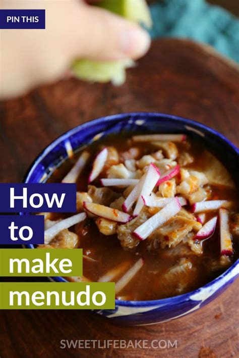 How To Make Menudo Video Sweet Life