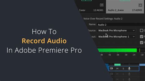 How To Record Voiceover With Adobe Premiere Pro 2025