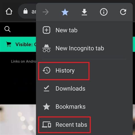 How To Restore Tabs On Google Chrome Android Authority