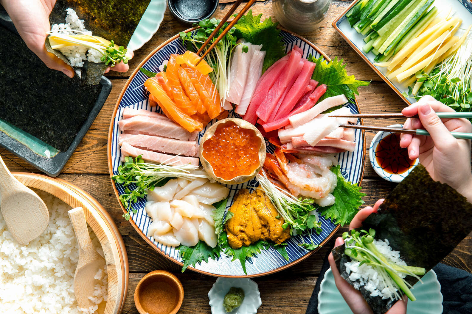 How To Throw The Ultimate Sushi Party At Home Thrillist