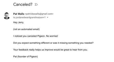 How To Write A Subscription Cancellation Email For Saas Baremetrics