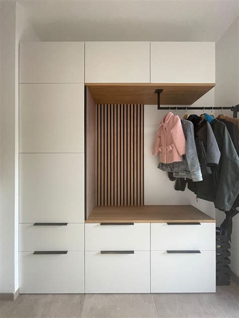 Ikea Hack Mit Best Minimalistische Garderobe Sch Ner Wohnen