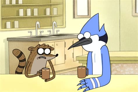 Image S5e01 106 Mordecai Drinking Coffee Png Regular Show Wiki