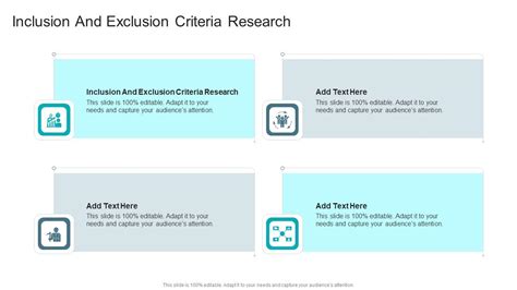 Inclusion And Exclusion Criteria Research In Powerpoint And Google