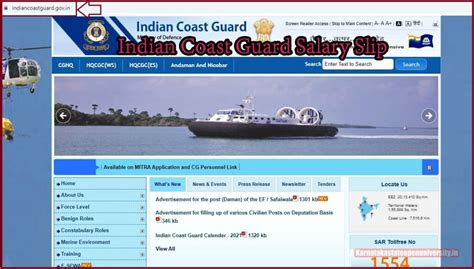 Indian Coast Guard Salary Slip Today Rank Wise Monthly Pay Scale At