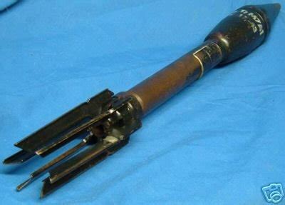 Inert Ww2 Us Bazooka Anti Tank Rocket Shell Grenade 24816882