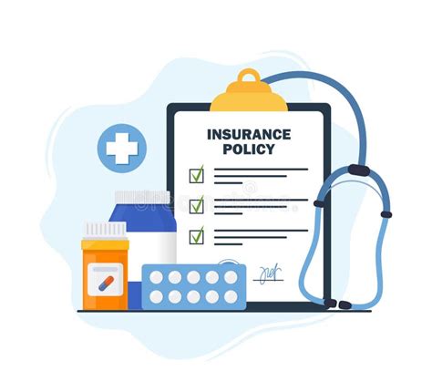 Insurance Policy On Clipboard Health Insurance Agreement And Medical