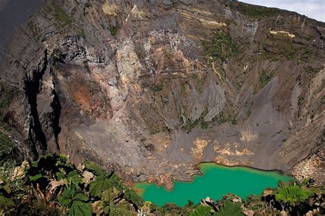 Irazu Volcano National Park Cartago City And Orosi Valley From San