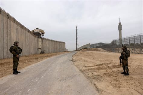 Israel Announces Completion Of Security Barrier Around Gaza Ap News