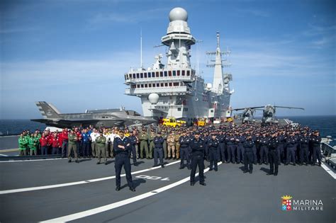 Italian Aircraft Carrier Cavour Is Back Home Qualified For F 35B