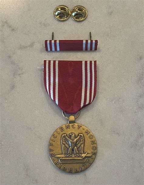 Items Similar To Military Ww2 Service Ribbon Army Good Conduct Medal