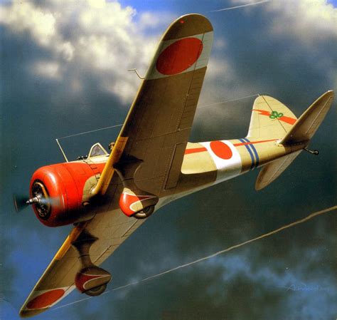 Japanese Aircraft Of Wwii First Nakajima Ki 27 Otsu Type 97 Fighter Combat