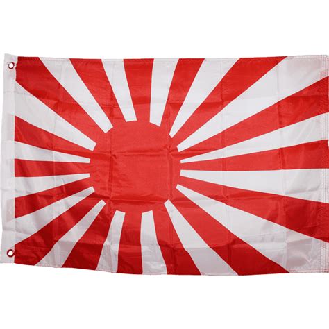 Japanese Battle Flag Rising Sun Flag Ww Ii 3 X 5 Ft Standard Flag Us