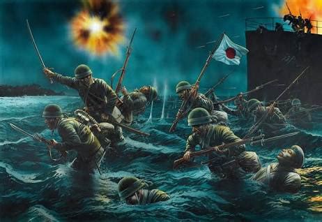 Japanese Garrison Naval Invasion Of The Philippines 5Th Wave 1945