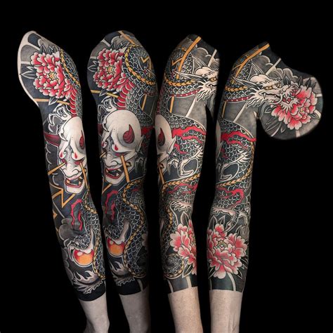 Japanese Sleeve Tattoos Awesome Traditional Japanese Tattoo Sleeves