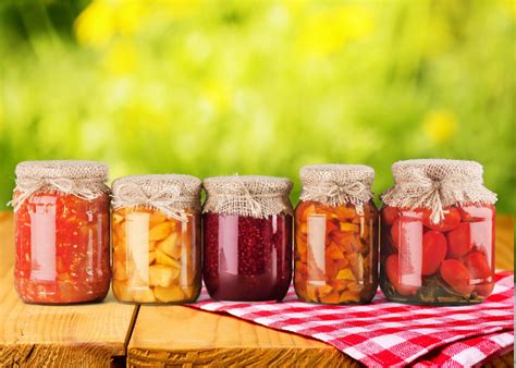 Jars At The Fresh Preserving Store Canning Food Preservation Canning