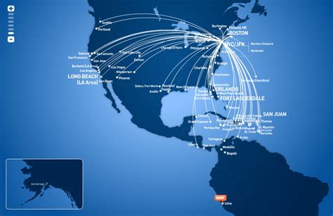 Jetblue Destinations Map Alexa Auroora