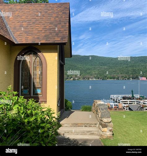 June 2022 A View Of Lake George From Lakeside Chapel Cleverdale Road