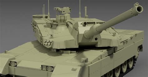 K2 Black Panther South Korea Main Battle Tank Autodesk Community