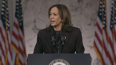 Kamala Harris Delivers Concession Speech And Personally Calls To