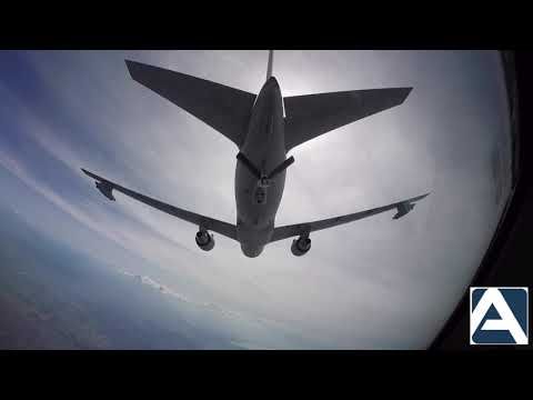 Kc 767 Buddy Refueling Youtube