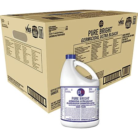 Kik Ultra Germicidal Bleach 1 Gallon Case Of 6 Office Depot