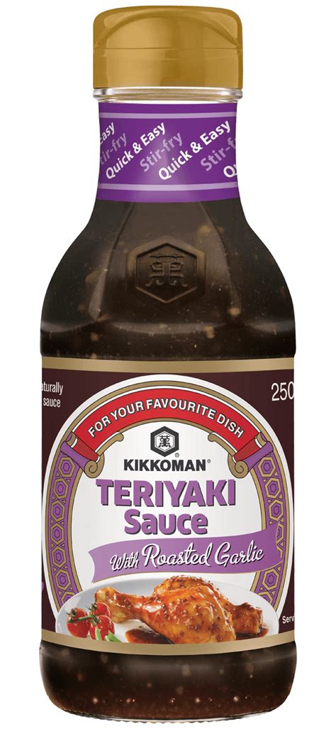 Kikkoman Teriyaki Sauce With Roasted Garlic Kikkoman