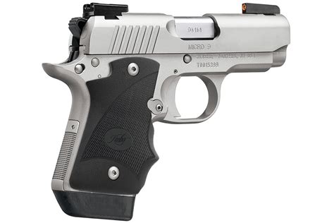 Kimber Micro 9 Stainless Dn 9Mm Carry Conceal Pistol With Truglo Tfx