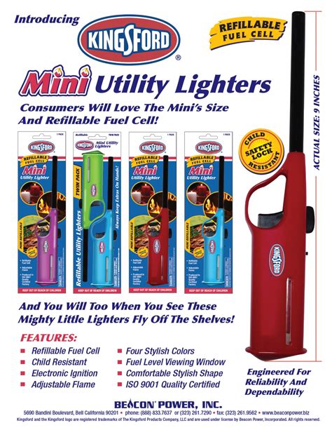 Kingsford Lighters Beacon Power