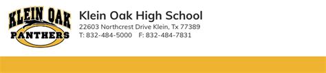 The Ultimate Guide To Klein Oak High School's 15+ College Prep ...