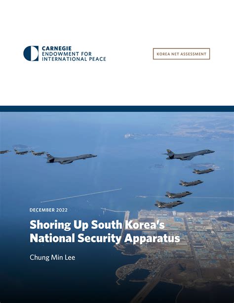 Korea Net Assessment 2022 Shoring Up South Korea S National Security