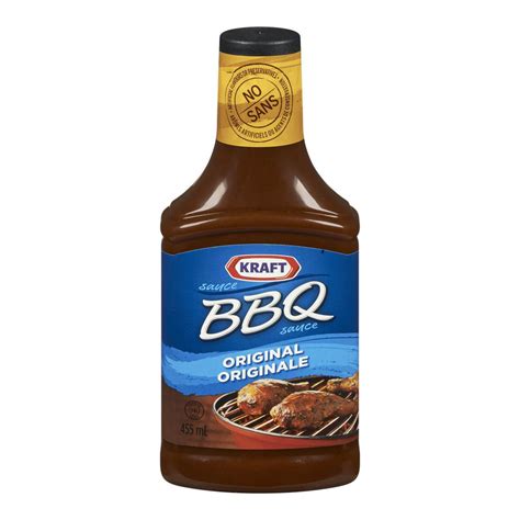 Kraft Bbq Sauce Original 455Ml Majestic Food Service