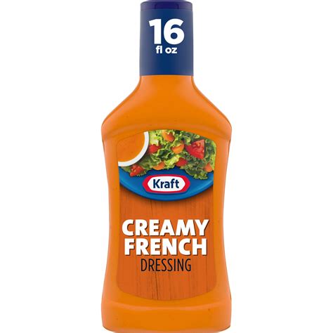 Kraft Creamy French Dressing Walmart Com Walmart Com