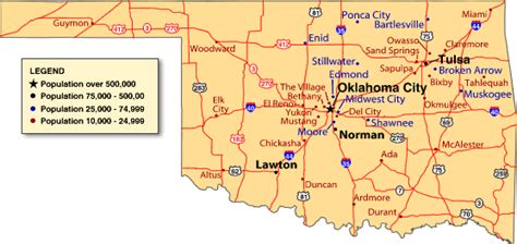 Largest Cities In Oklahoma