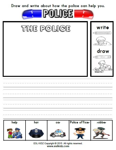 Law Enforcement Printable Phonetic Alphabet Police Station Role Play