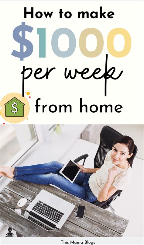 Legit Online Jobs That Pay Weekly 1000 Week In Extra Income Legit