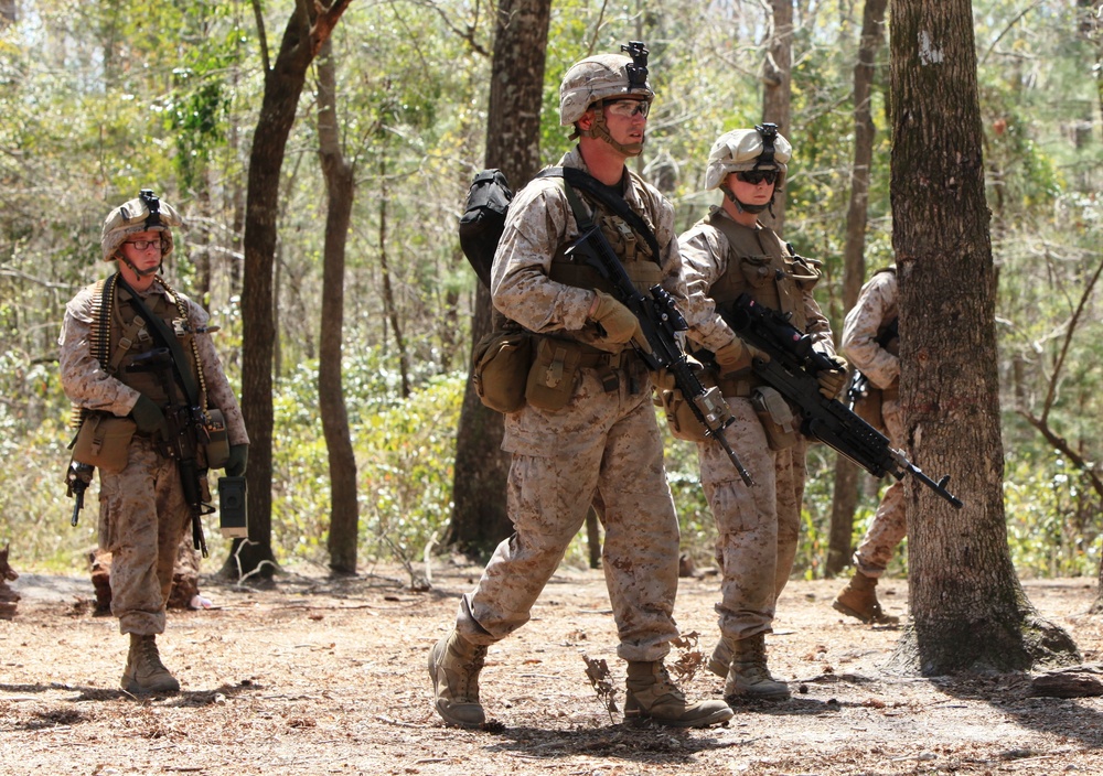 Light Armored Reconnaissance Battalion Evaluates Squad Leaders On Live