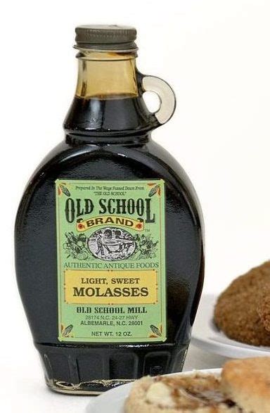 Light Sweet Cane Molasses 12Oz Old School Mill Inc