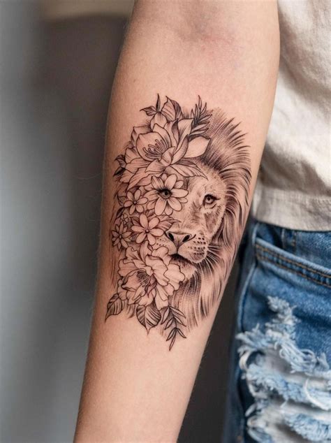 Lions Are One Of The Most Popular Tattoo Designs Because They Represent