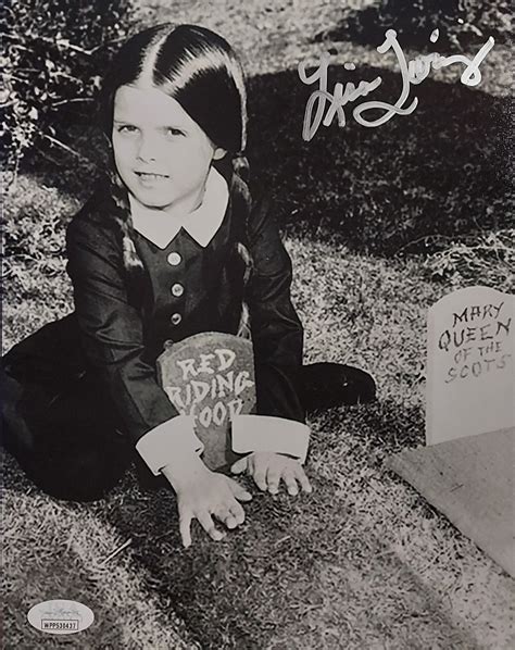 Lisa Loring Signed Amp Quot The Addams Family Amp Quot 8X10 Photo Inscribed Amp Quot Wednesday Amp Quot Psa Pristine Auction