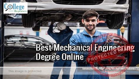 List Of Best Mechanical Engineering Degree Online In Australia 2020