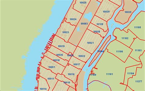 Listing Of All Zip Codes In The State Of New York