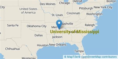 Location Of University Of Mississippi