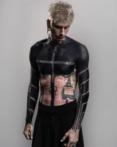 Machine Gun Kelly Unveils Jaw Dropping Upper Body Tattoo That Took 78