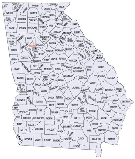 Make Georgia County Map: 6 Easy Steps