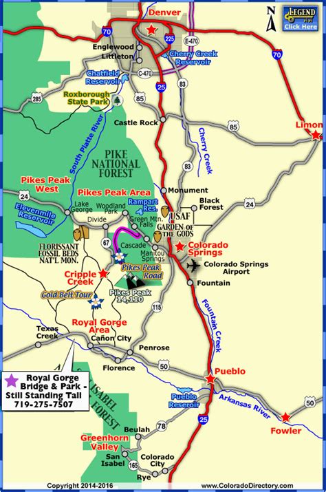 Manitou Springs Colorado Map Secretmuseum