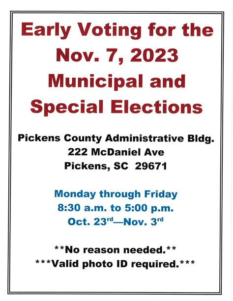 Map Board Of Voter Registration Elections Of Pickens County