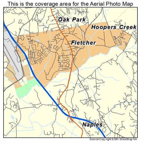 Map Of Fletcher Nc North Carolina